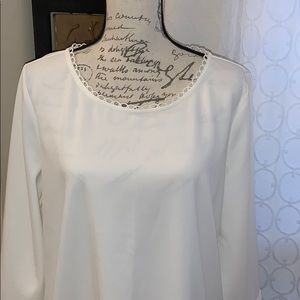 COPY - Ann Taylor white blouse worn once!